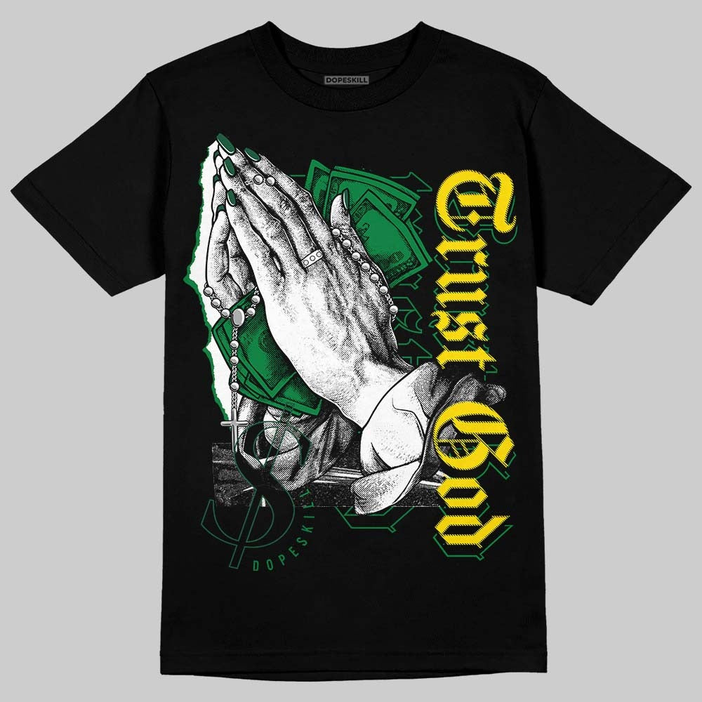 Dunk Low Reverse Brazil DopeSkill T-Shirt Trust God Graphic