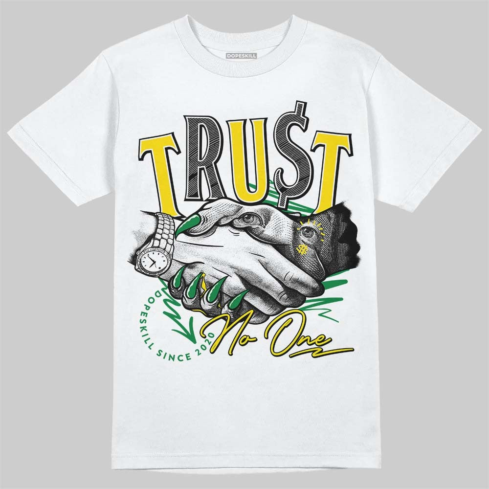 Dunk Low Reverse Brazil DopeSkill T-Shirt Trust No One Graphic