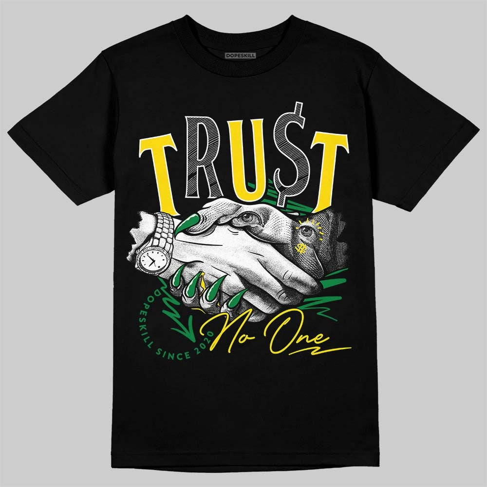 Dunk Low Reverse Brazil DopeSkill T-Shirt Trust No One Graphic
