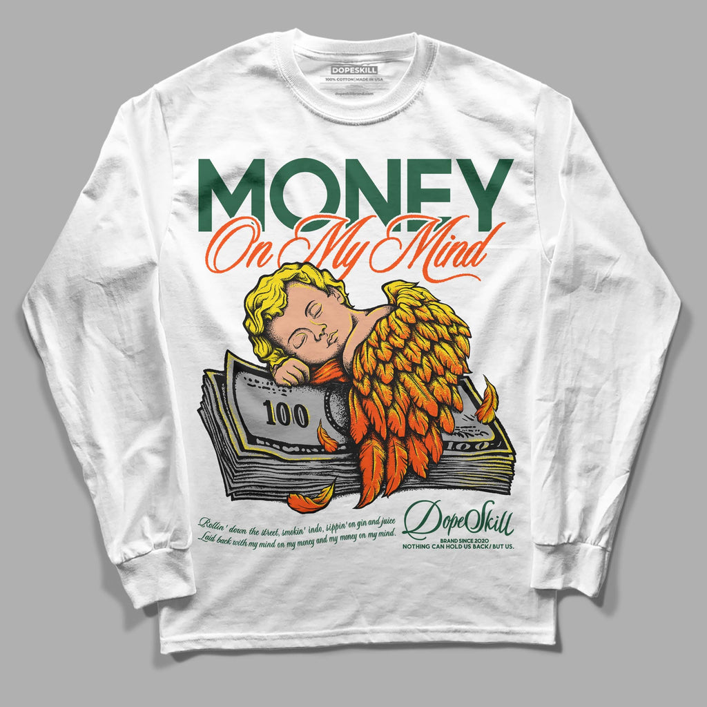Dunk Low Team Dark Green Orange DopeSkill Long Sleeve T-Shirt MOMM Graphic