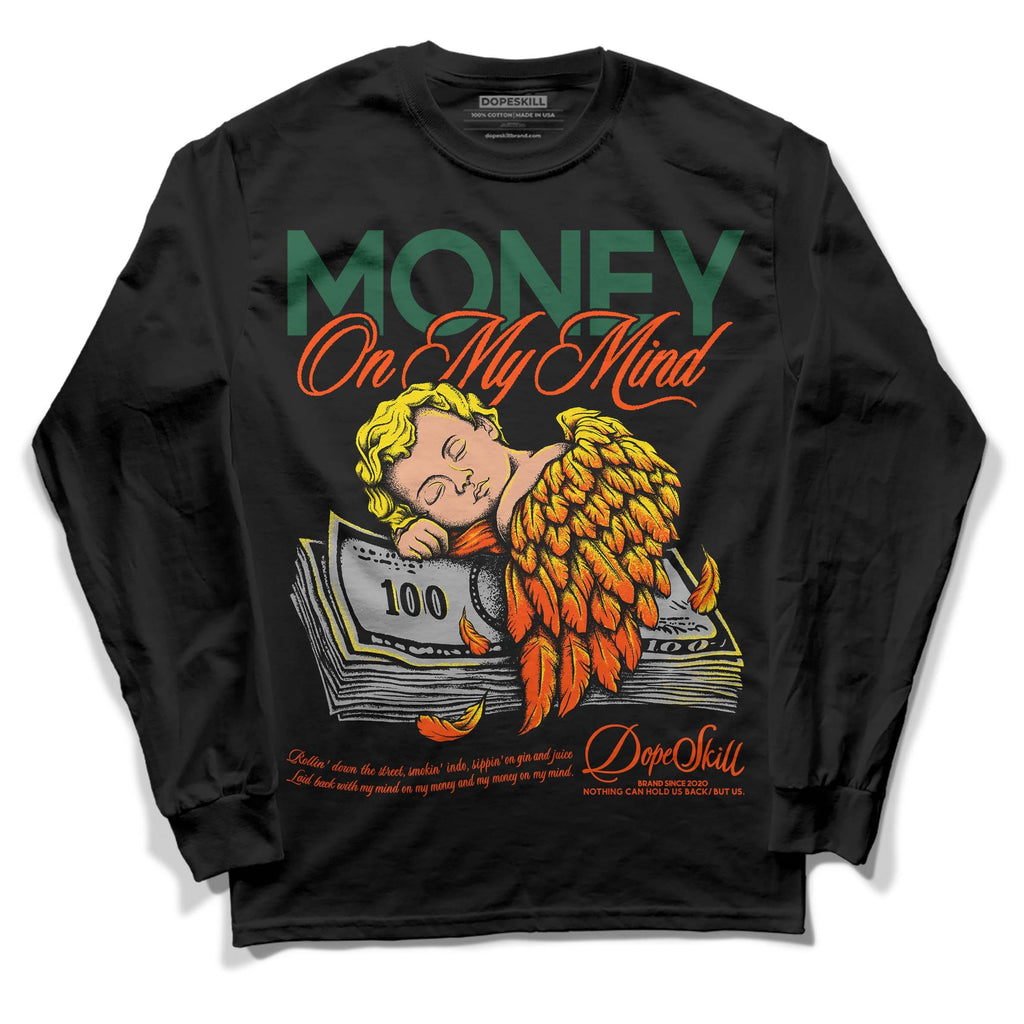 Dunk Low Team Dark Green Orange DopeSkill Long Sleeve T-Shirt MOMM Graphic