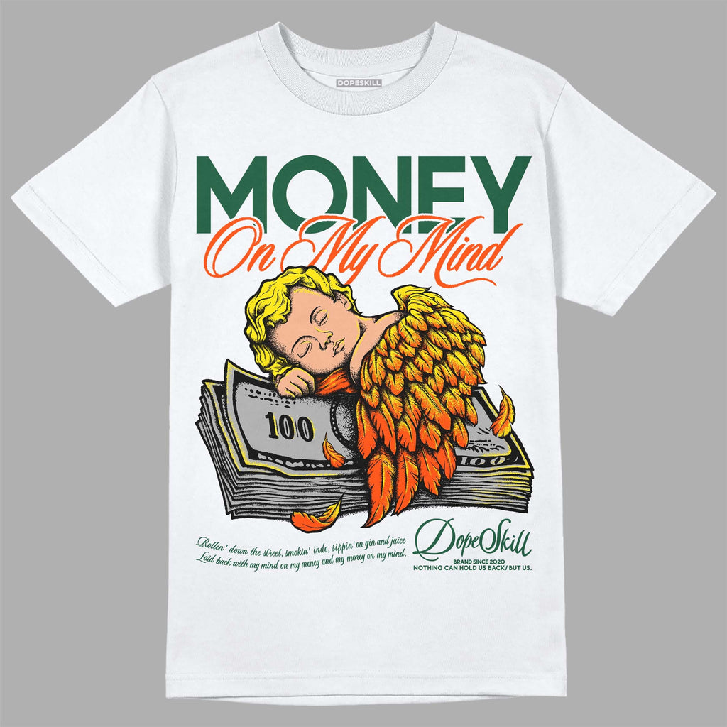 Dunk Low Team Dark Green Orange DopeSkill T-Shirt MOMM Graphic