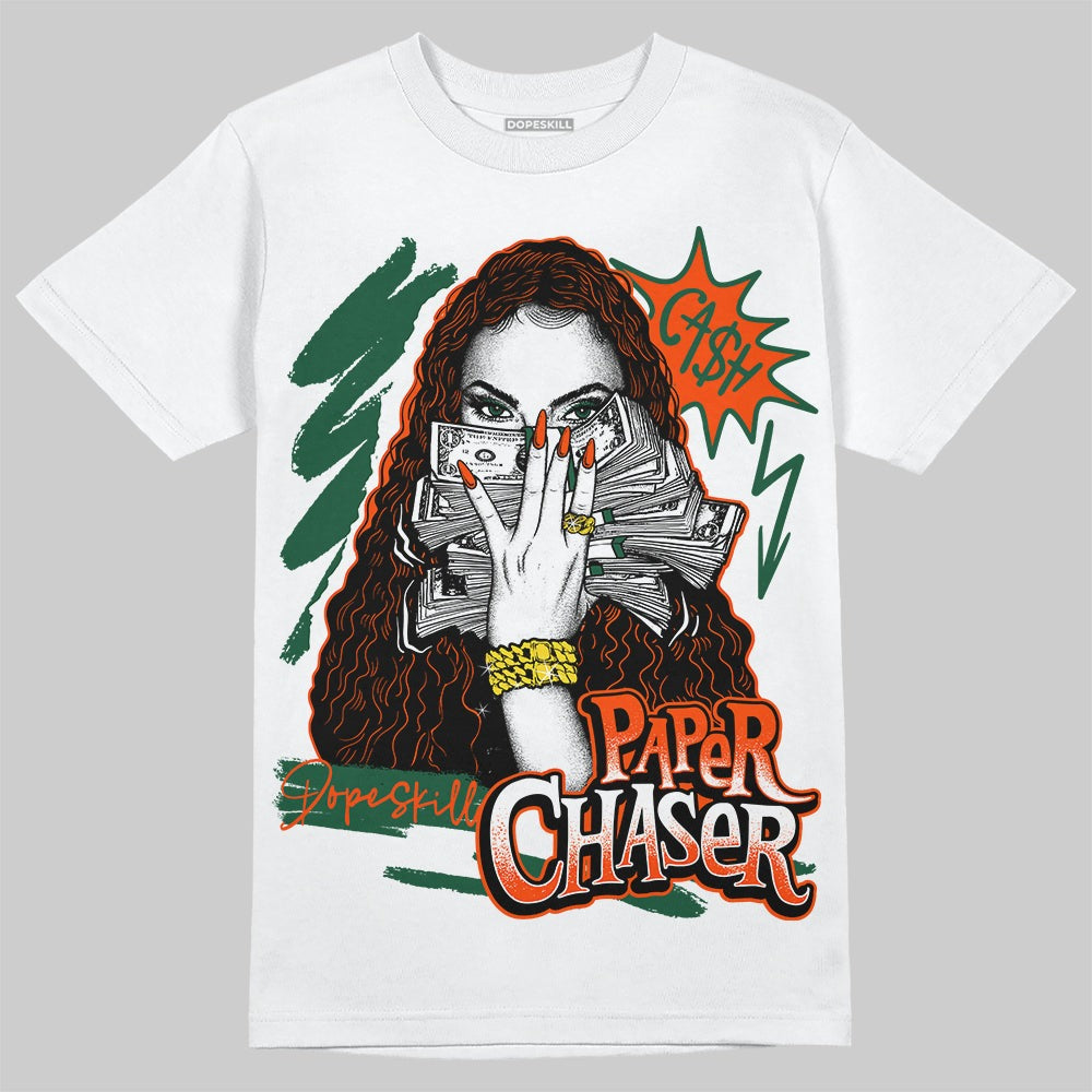 Dunk Low Team Dark Green Orange DopeSkill T-Shirt NPC Graphic