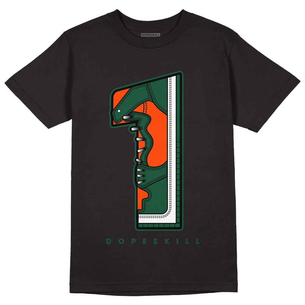 Dunk Low Team Dark Green Orange DopeSkill T-Shirt No.1 Graphic