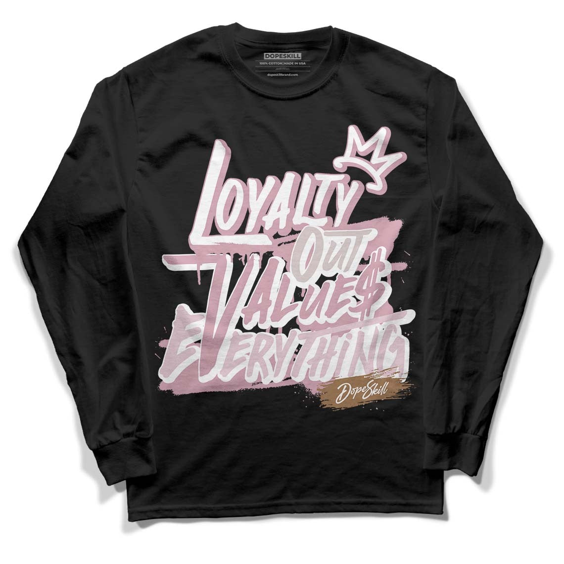 Dunk Low Teddy Bear Pink DopeSkill Long Sleeve T-Shirt LOVE Graphic