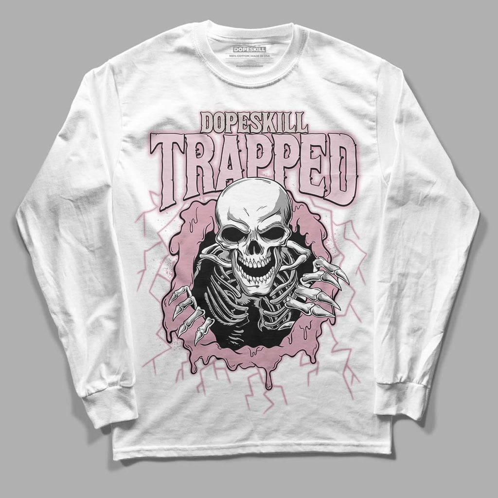 Dunk Low Teddy Bear Pink DopeSkill Long Sleeve T-Shirt Trapped Halloween Graphic