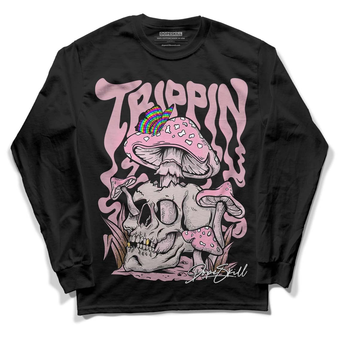 Dunk Low Teddy Bear Pink DopeSkill Long Sleeve T-Shirt Trippin Graphic