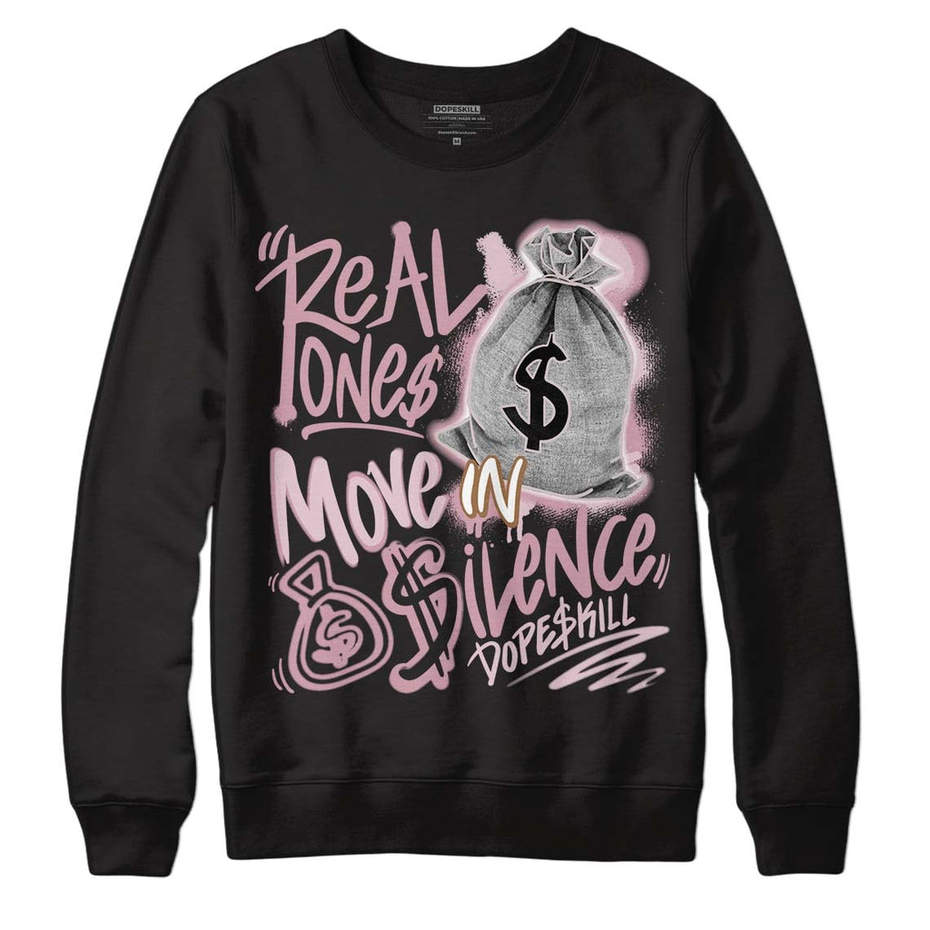 Dunk Low Teddy Bear Pink DopeSkill Sweatshirt Real Ones Move In Silence Graphic