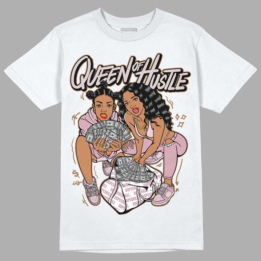 Dunk Low Teddy Bear Pink DopeSkill T-Shirt Queen Of Hustle Graphic