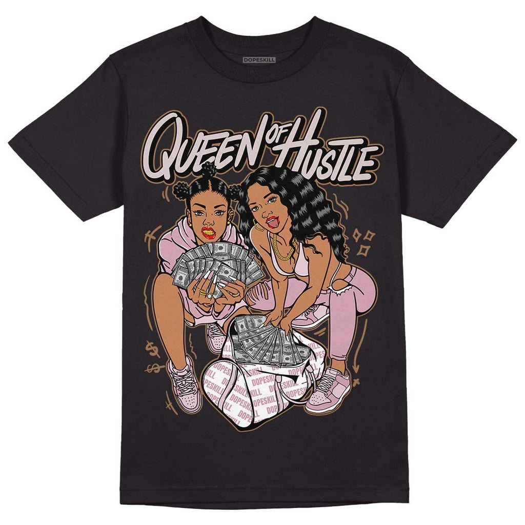 Dunk Low Teddy Bear Pink DopeSkill T-Shirt Queen Of Hustle Graphic