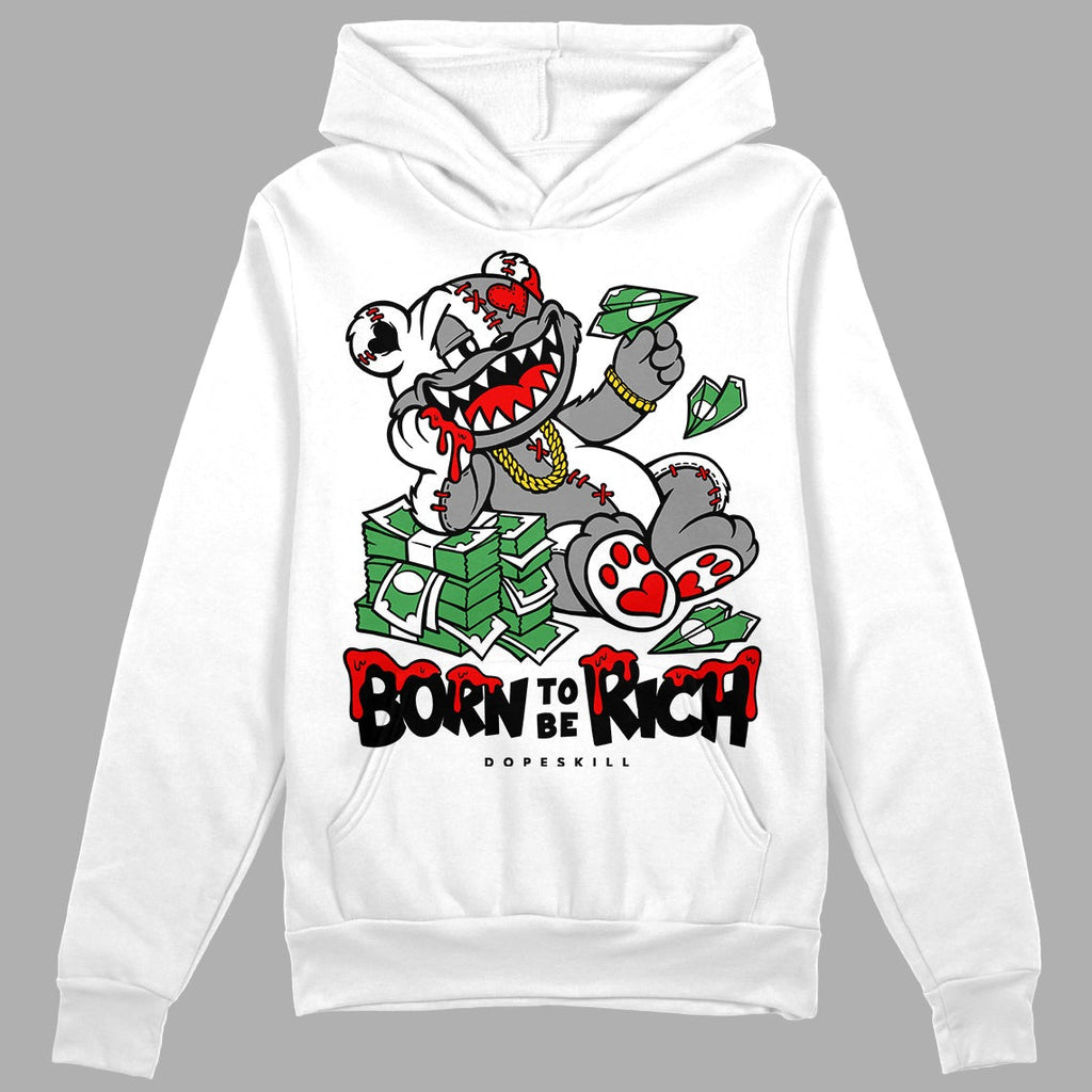 Dunk Panda White Black DopeSkill Hoodie Sweatshirt Born To Be Rich Graphic