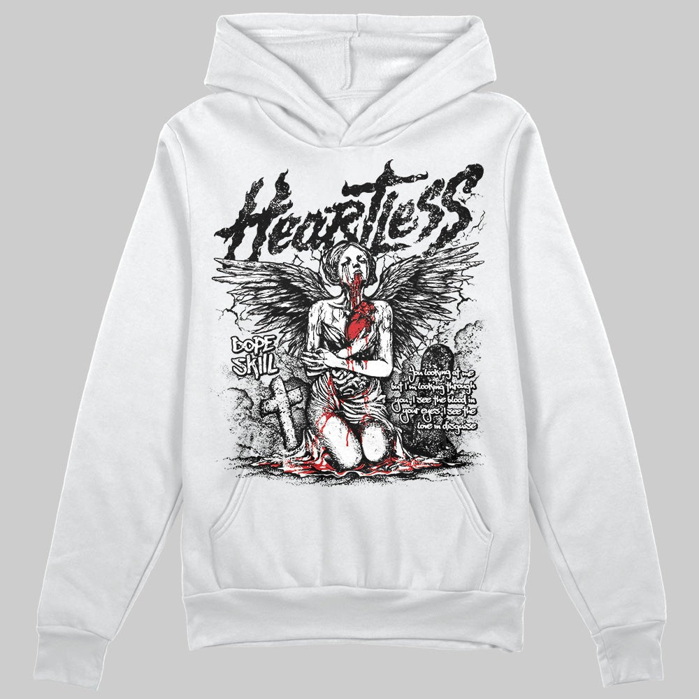 Dunk Panda White Black DopeSkill Hoodie Sweatshirt Heartless Graphic