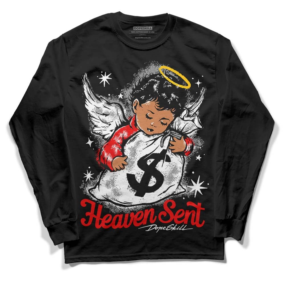 Dunk Panda White Black DopeSkill Long Sleeve T-Shirt Heaven Sent Graphic