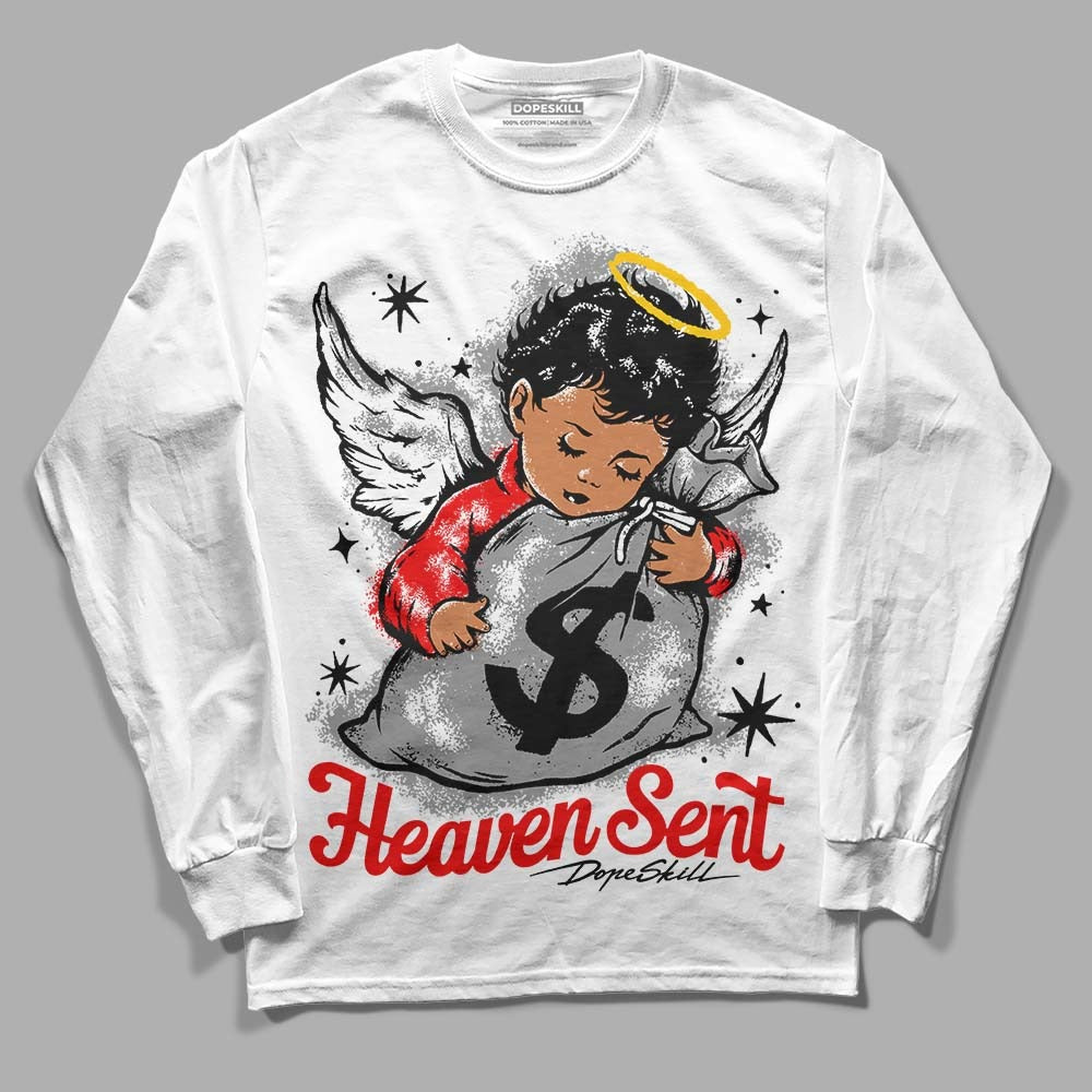 Dunk Panda White Black DopeSkill Long Sleeve T-Shirt Heaven Sent Graphic