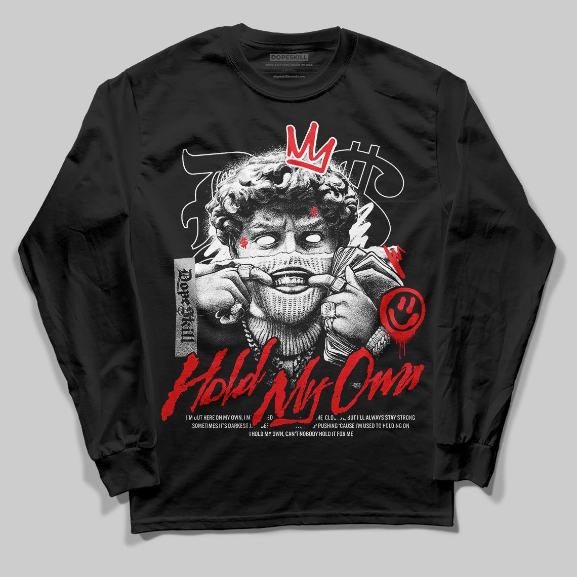 Dunk Panda White Black DopeSkill Long Sleeve T-Shirt In My Way Graphic