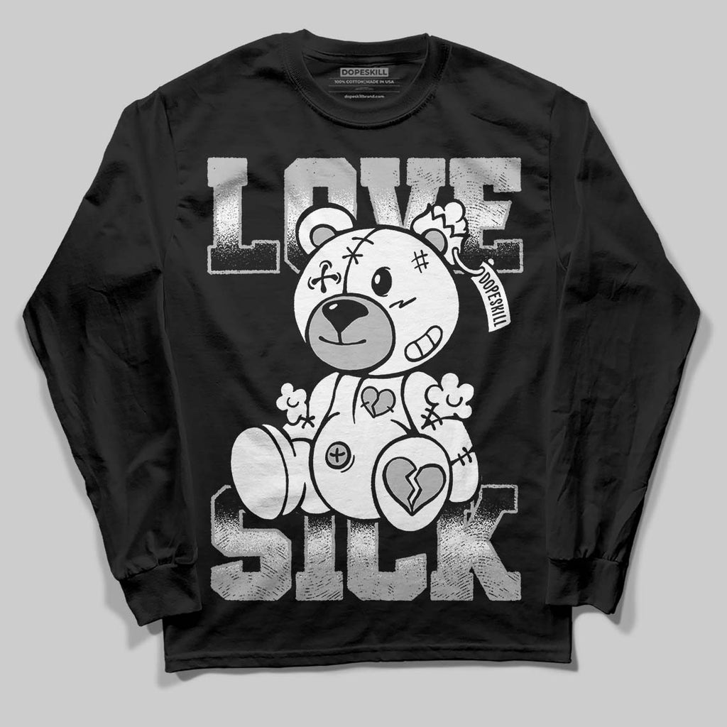 Dunk Panda White Black DopeSkill Long Sleeve T-Shirt Love Sick Graphic