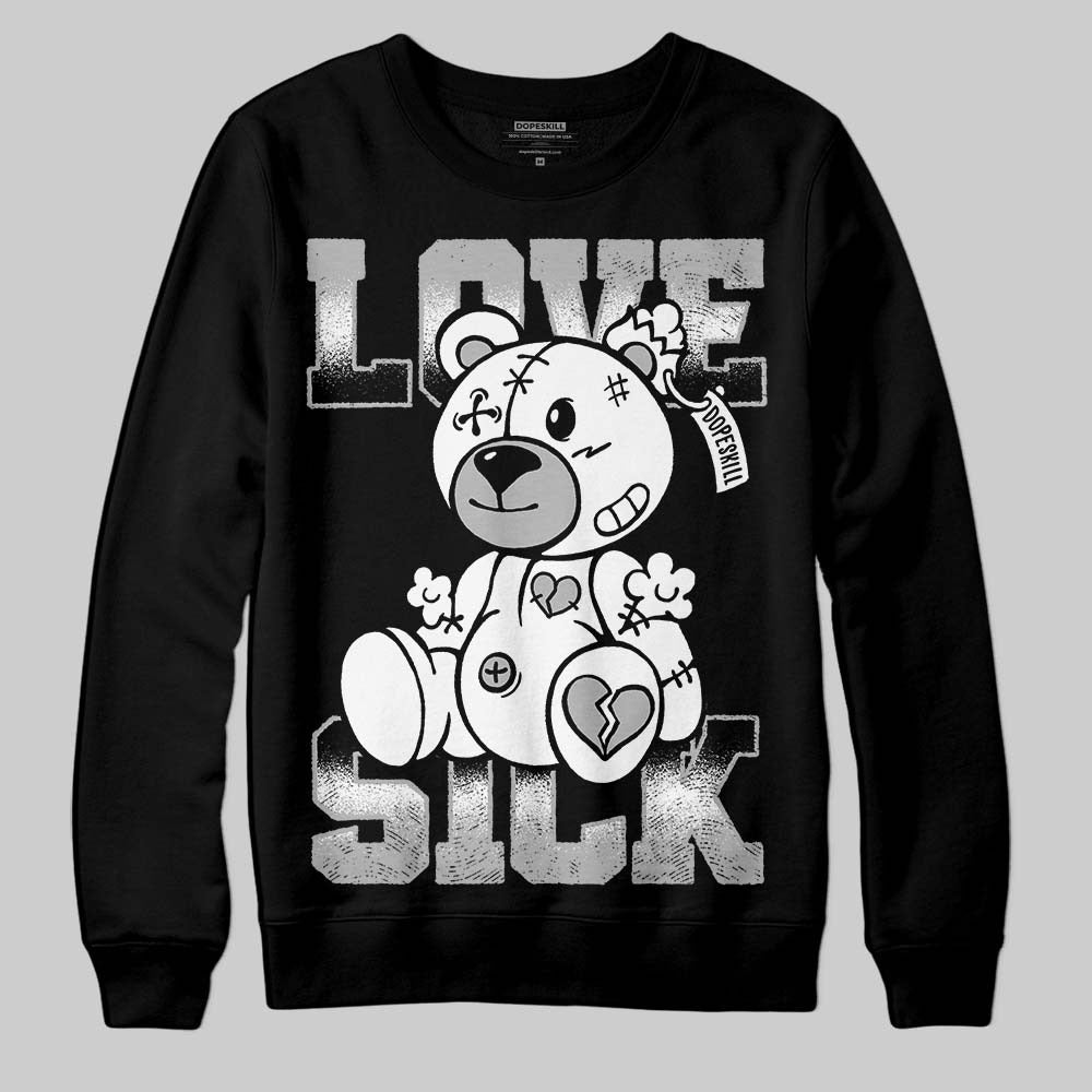 Dunk Panda White Black DopeSkill Sweatshirt Love Sick Graphic