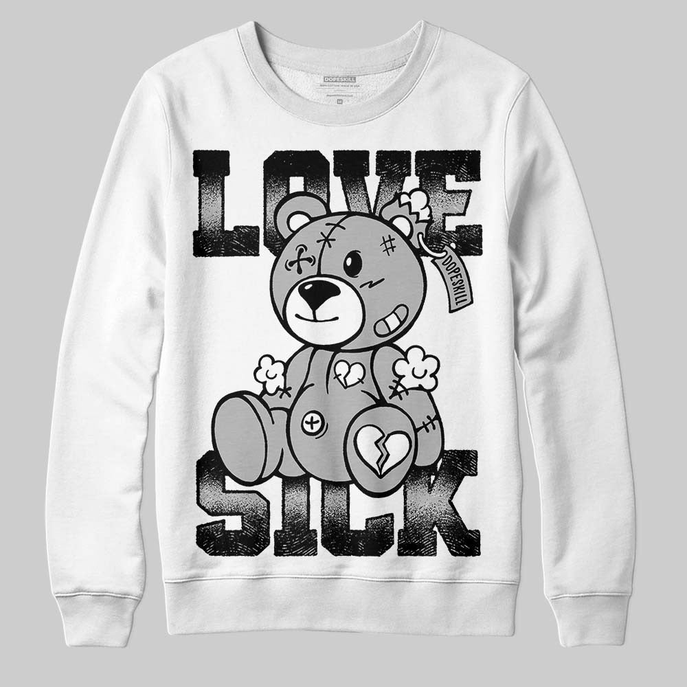 Dunk Panda White Black DopeSkill Sweatshirt Love Sick Graphic