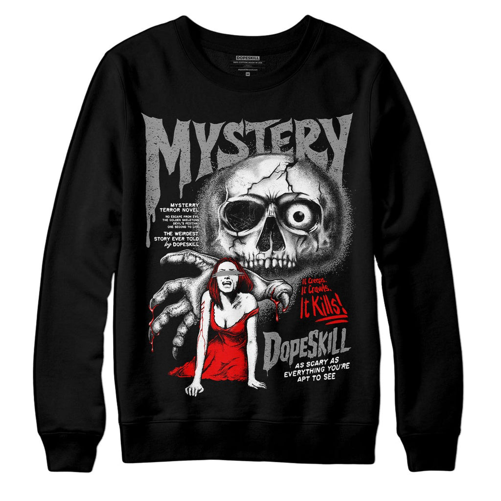 Dunk Panda White Black DopeSkill Sweatshirt Mystery Ghostly Grasp Graphic