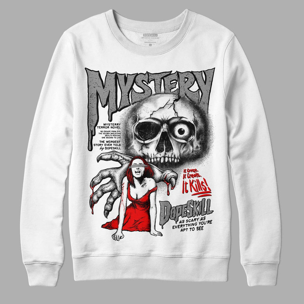 Dunk Panda White Black DopeSkill Sweatshirt Mystery Ghostly Grasp Graphic