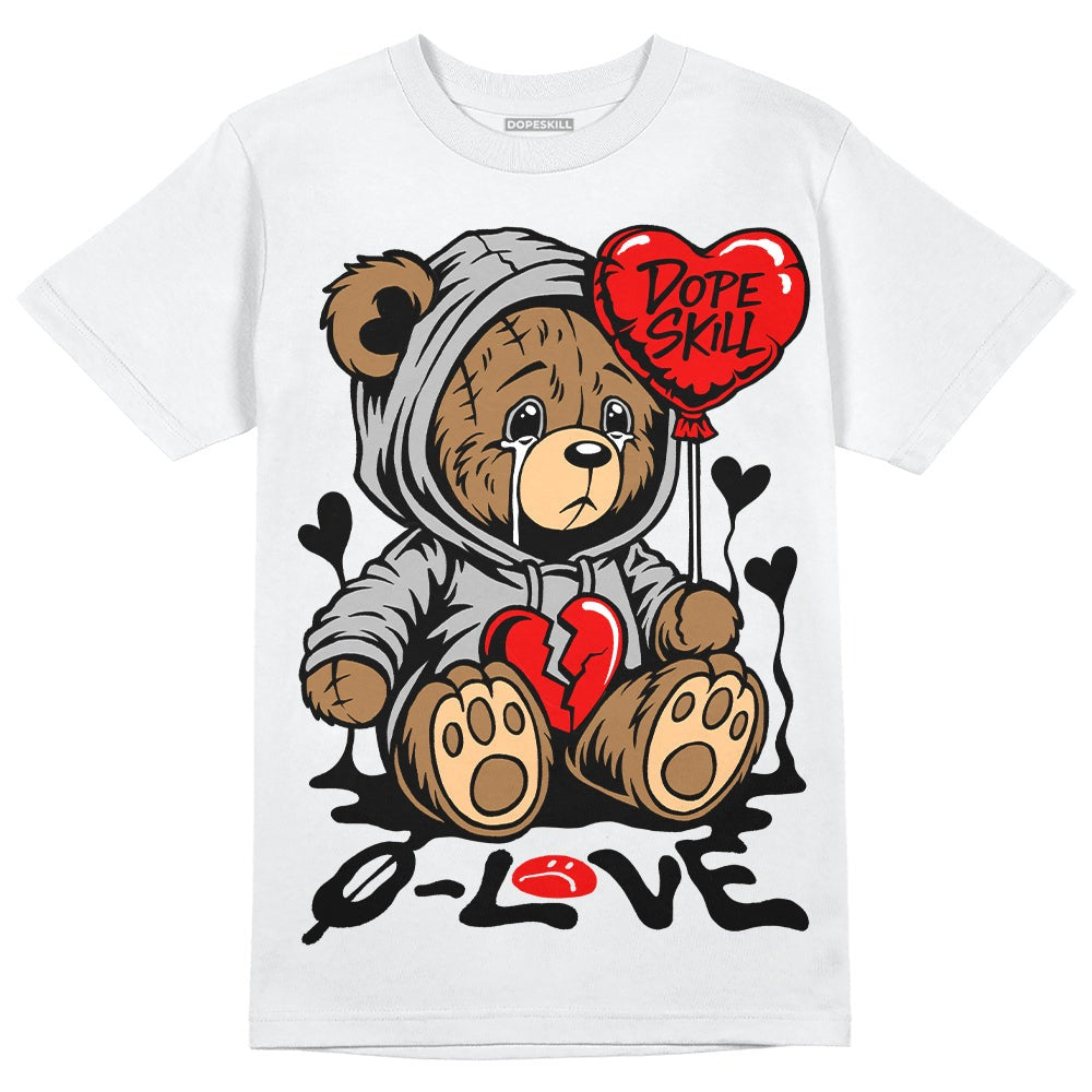 Dunk Panda White Black DopeSkill T-Shirt Broken Bear Graphic
