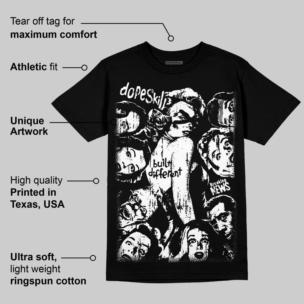Dunk Panda White Black DopeSkill T-Shirt Built Different Graphic