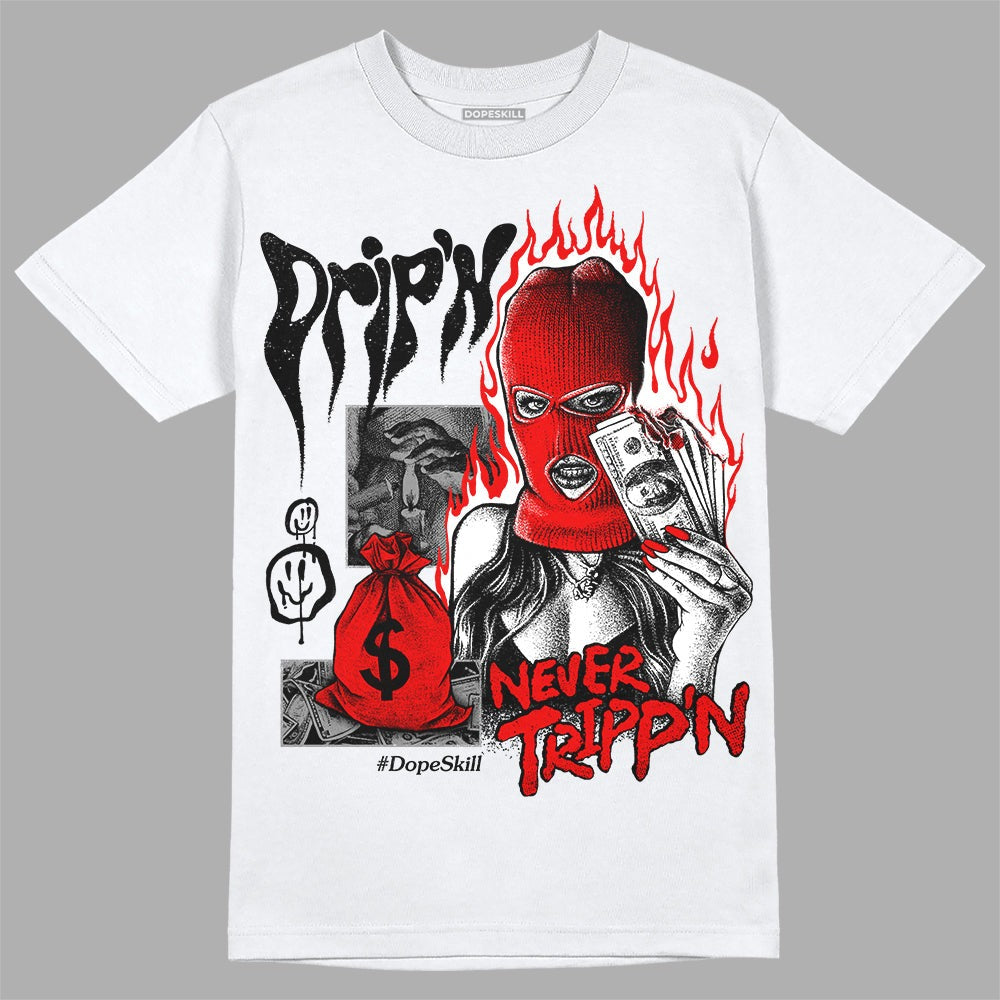 Dunk Panda White Black DopeSkill T-Shirt Drip'n Never Tripp'n Graphic