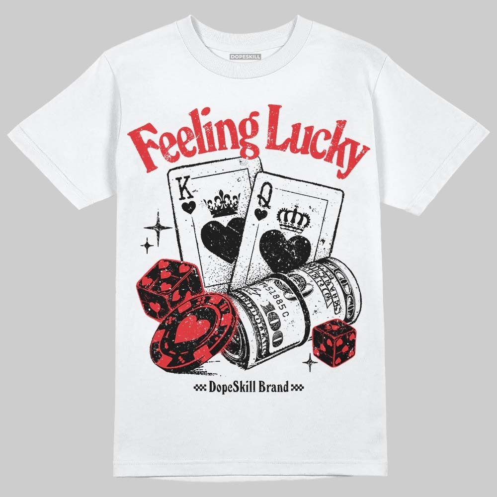 Dunk Panda White Black DopeSkill T-Shirt Feeling Lucky Graphic