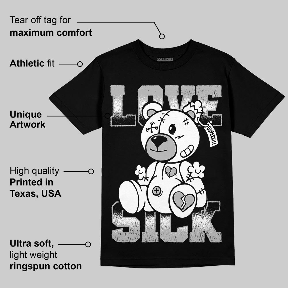 Dunk Panda White Black DopeSkill T-Shirt Love Sick Graphic