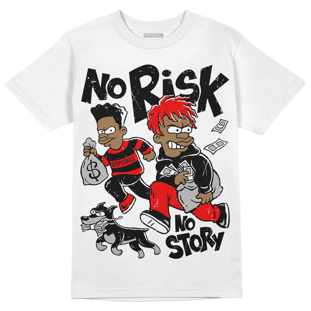 Dunk Panda White Black DopeSkill T-Shirt No Risk No Story Graphic
