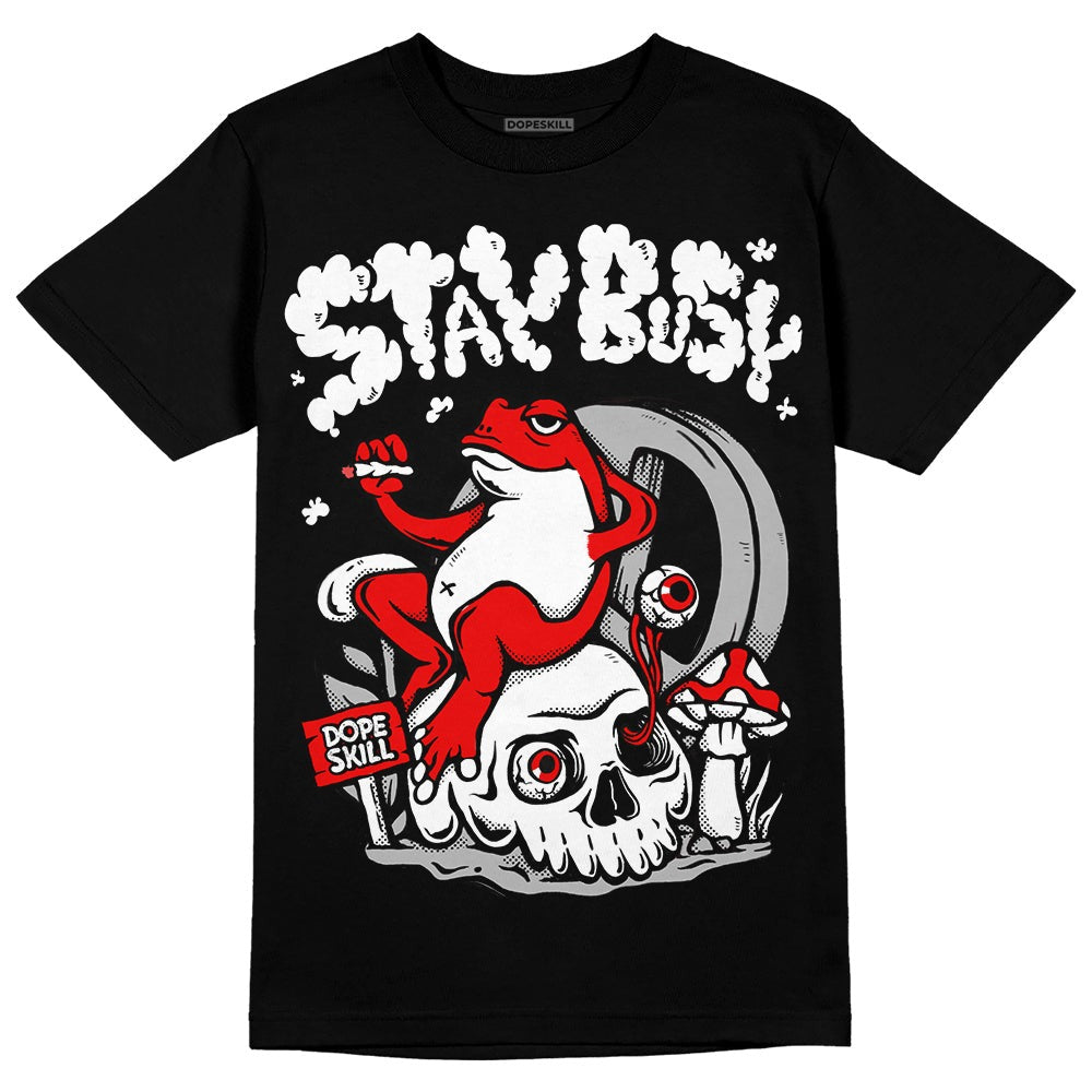 Dunk Panda White Black DopeSkill T-Shirt Stay Busy Graphic