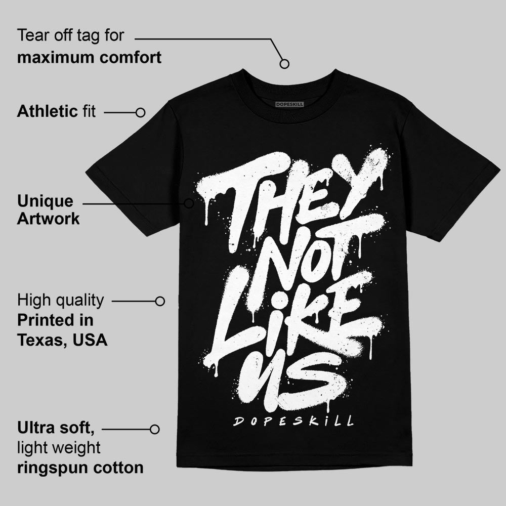 Dunk Panda White Black DopeSkill T-Shirt They Not Like Us Graphic