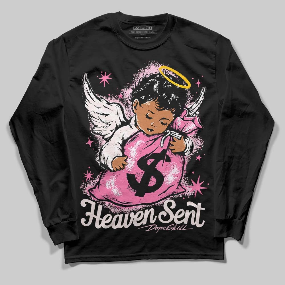 Dunk Pink Foam DopeSkill Long Sleeve T-Shirt Heaven Sent Graphic