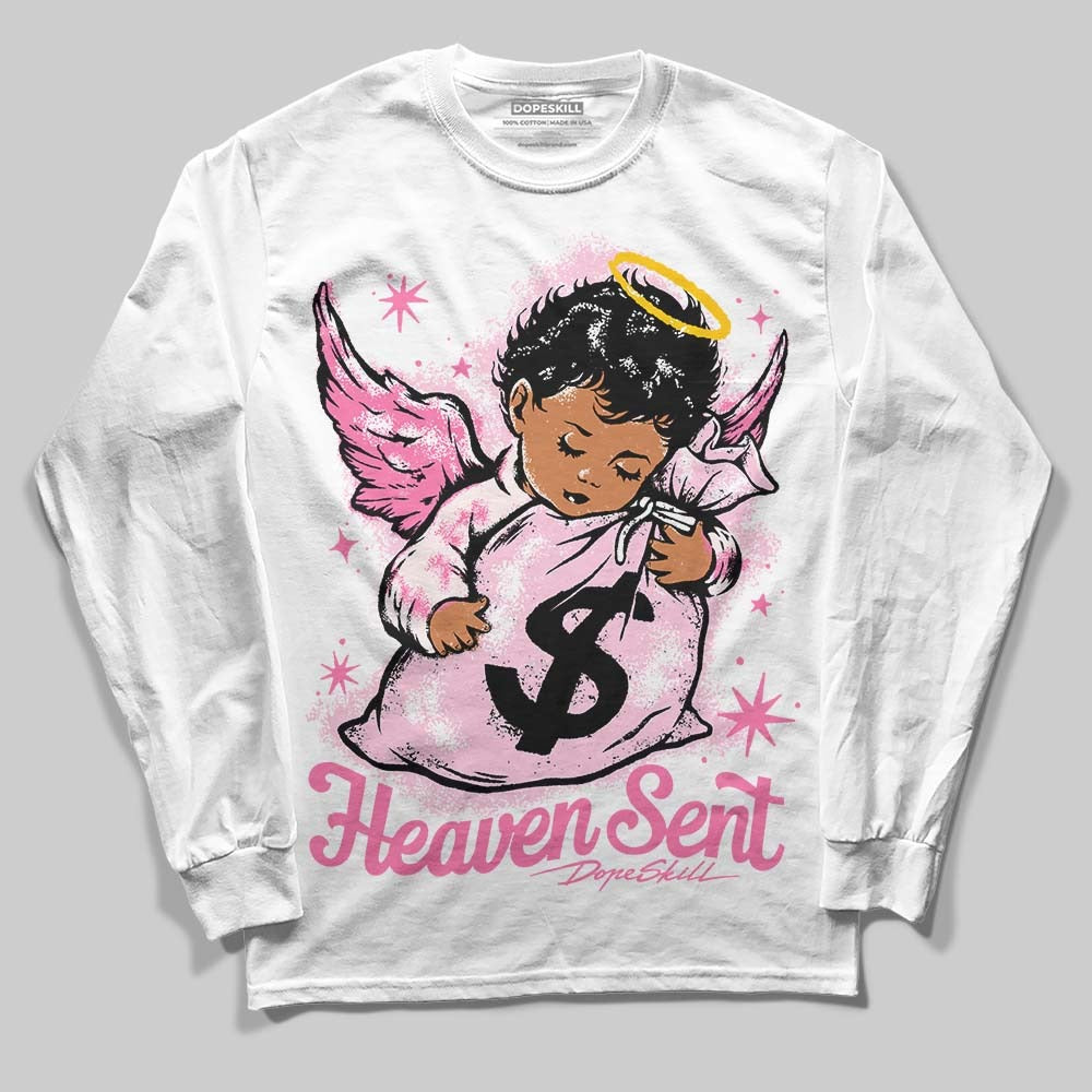 Dunk Pink Foam DopeSkill Long Sleeve T-Shirt Heaven Sent Graphic