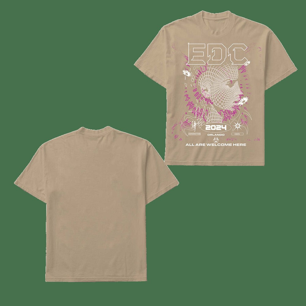 EDC Merch EDC Connecting Again T-Shirt Music Gifts For Fans Vintage Hoodie Gift for Men