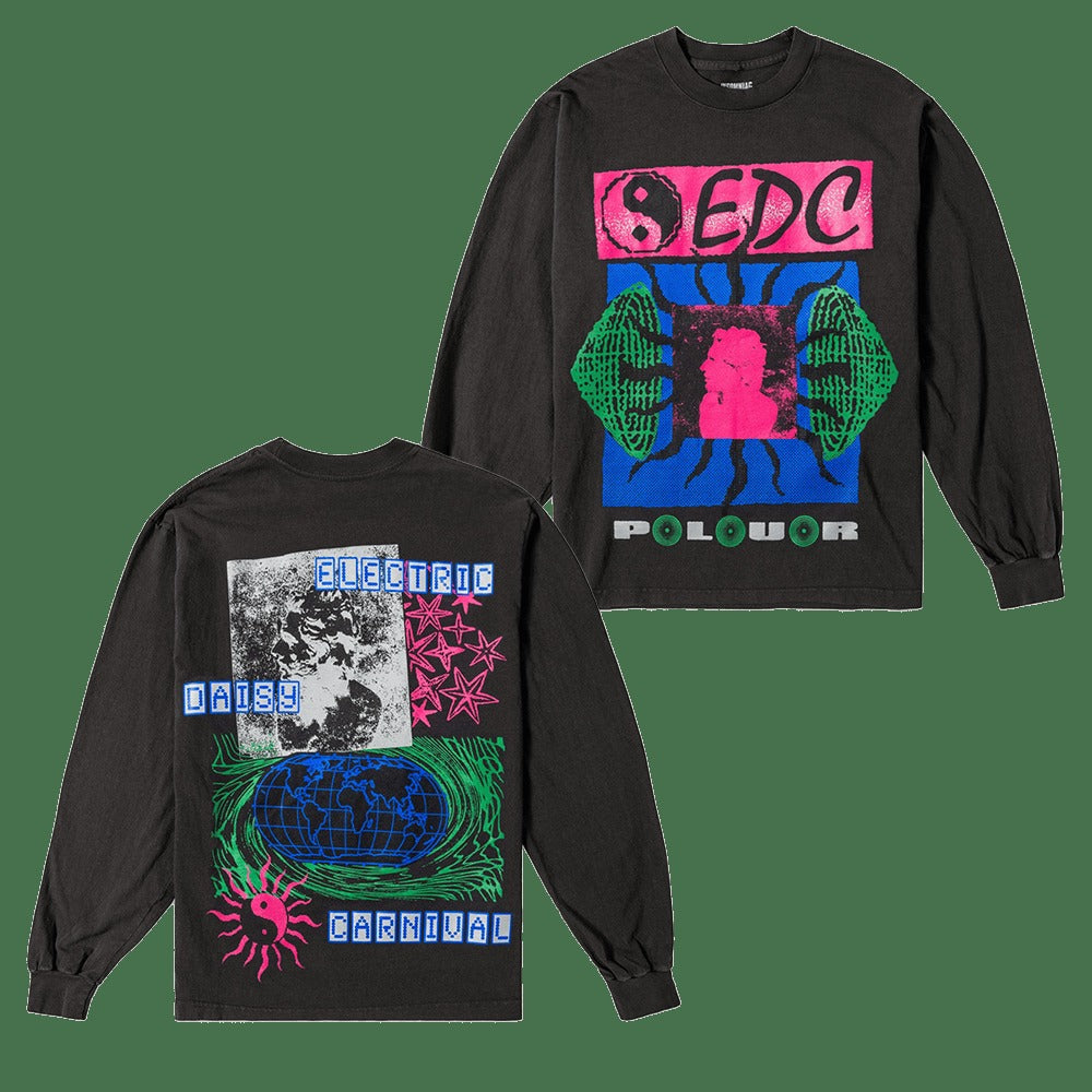 EDC Merch EDC Plur Sweatshirt Gifts For Music Fans Anniversary Gift for Men