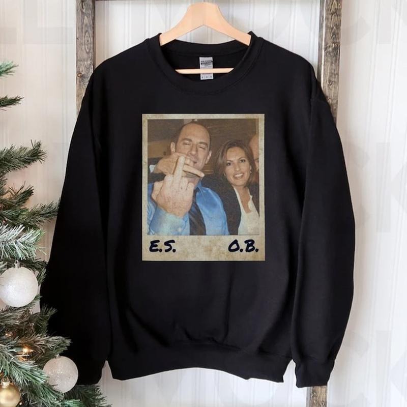 Elliot Stabler And Olivia Benson Shirt, Elliot And Olivia Law And Order SVU Vintage Shirt, Law And Order Shirt, Womenswear Comfort