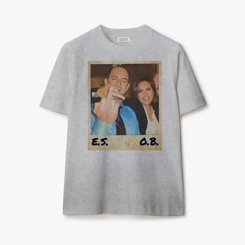 Elliot Stabler And Olivia Benson Shirt, Elliot And Olivia Law And Order SVU Vintage Shirt, Law And Order Shirt, Womenswear Comfort