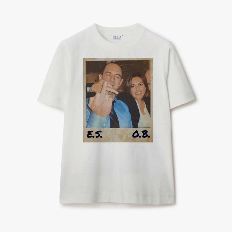 Elliot Stabler And Olivia Benson Shirt, Elliot And Olivia Law And Order SVU Vintage Shirt, Law And Order Shirt, Womenswear Comfort