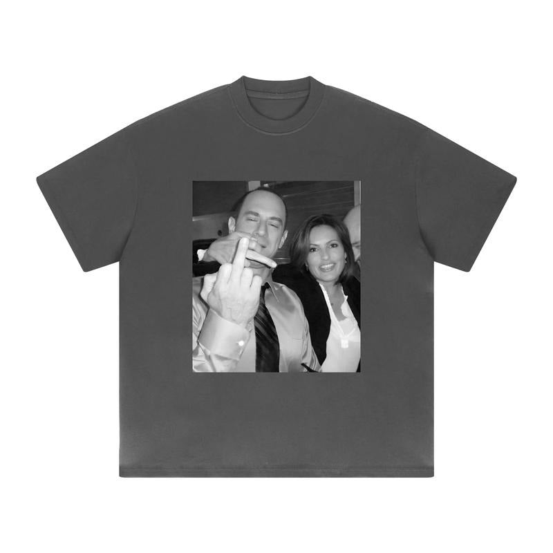 Elliot Stabler And Olivia Benson Shirt, Elliot and Olivia limited vintage shirt, Law And Order SVU Tshirt