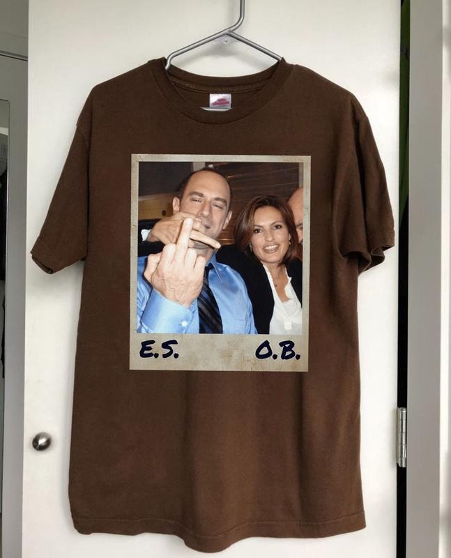 Elliot Stabler And Olivia Benson Shirt, Law And Order Shirt, Elliot And Olivia Law And Order Svu Vintage Shirt, 90s Graphic Tee