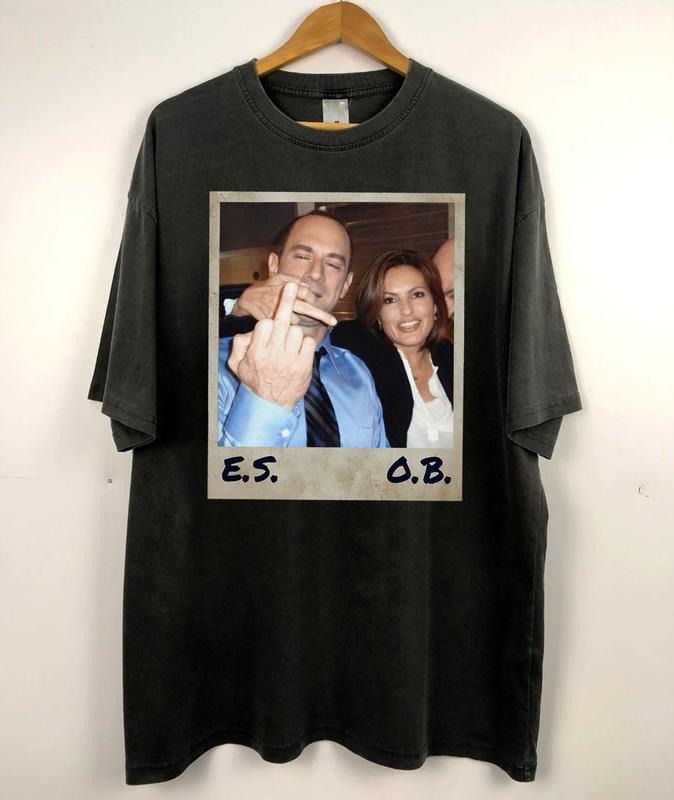 Elliot Stabler And Olivia Benson Shirt, Law And Order Shirt, Elliot And Olivia Law And Order Svu Vintage Shirt, 90s Graphic Tee