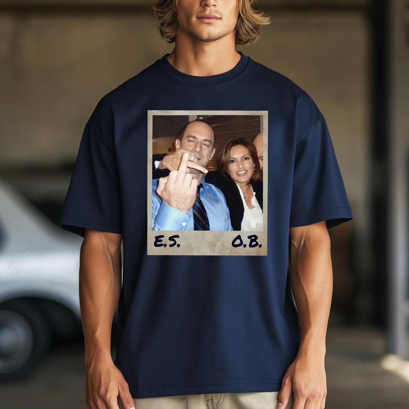 Elliot Stabler And Olivia Benson Shirt, Law And Order Shirt, Elliot And Olivia Law And Order Svu Vintage Shirt, 90s Graphic Tee