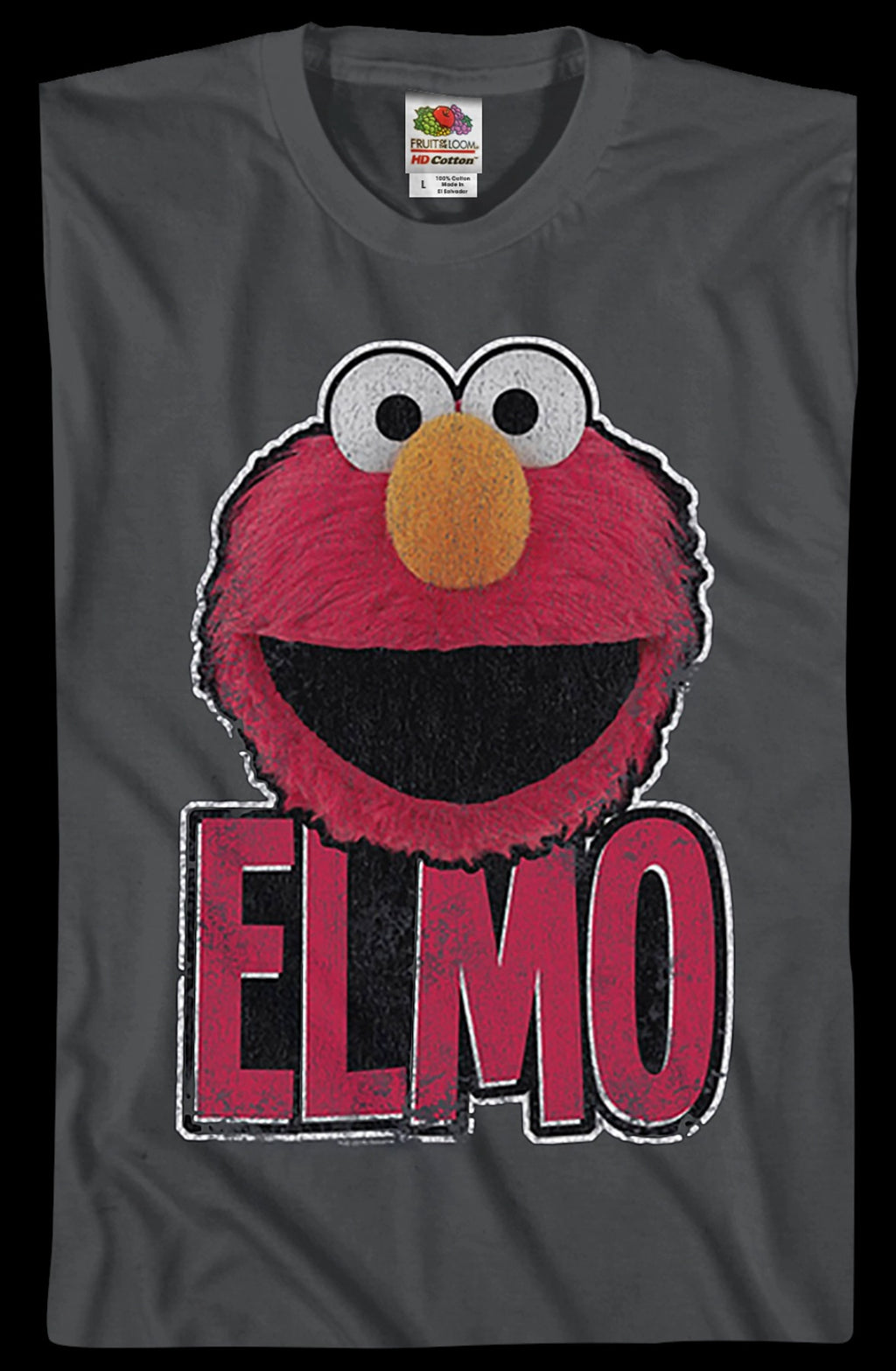 Elmo Face Sesame Street T-Shirt