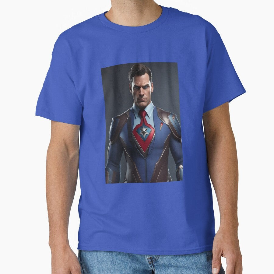"Emotion-Enhanced Superhero: Master of Feelings" Classic T-Shirt