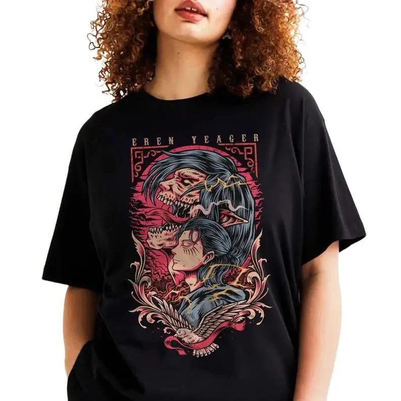 Eren Yeager Shirt, Eren Yeager Tshirt, Anime Shirt, Attack on Titan Shirt, Attack Titan Shirt, Japanese Anime Shirt, Otaku Shirt, Anime SweatShirt, Manga Sweatshirt, No Face Shirt,  Anime Shirt, Gift for fans, Gift For Fans, Gift For Him, Gift For Her.