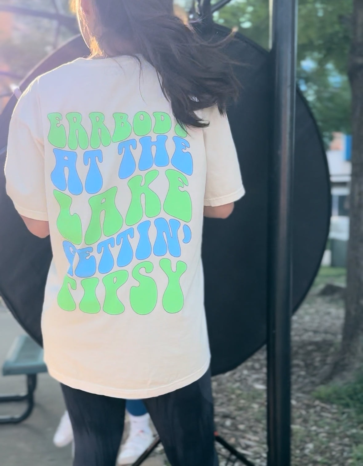 Errbody at the Lake Gettin Tipsy Graphic Tee