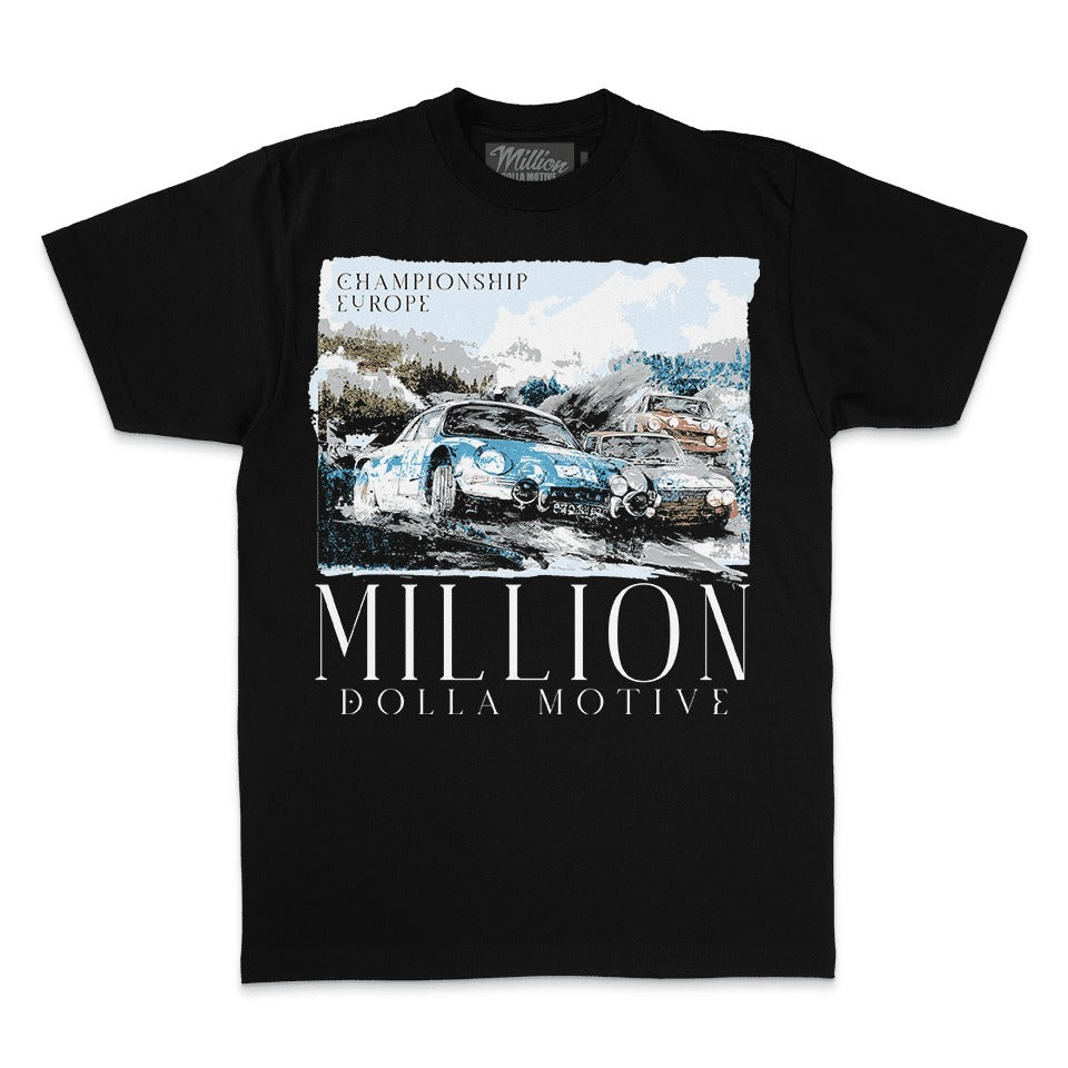 Europe Championship Racing - Black T-Shirt