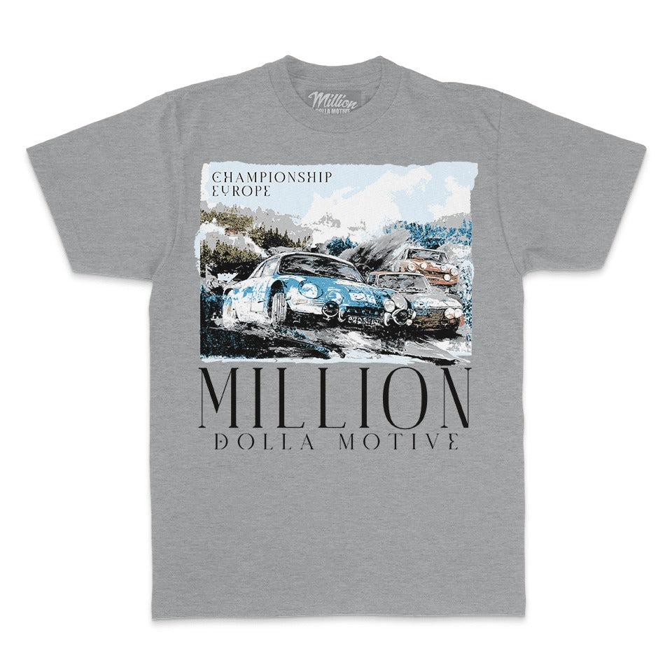Europe Championship Racing - Heather Grey T-Shirt