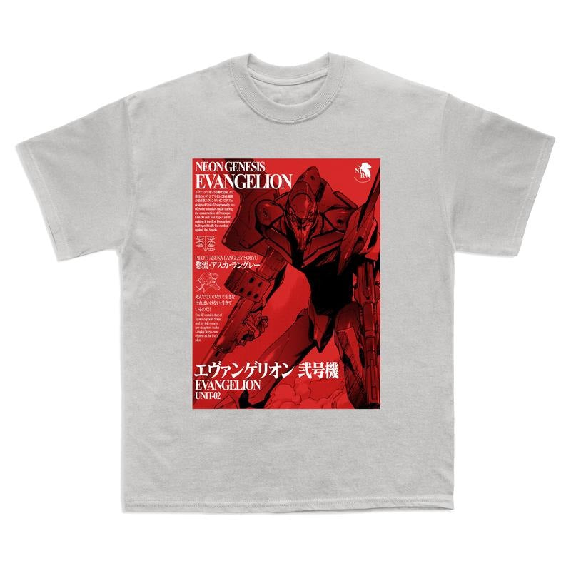 Evangelion Art Vintage shirt, Neon Genesis Evangelion Shirt, Retro EVA Tee, Unisex Anime Vintage Tee, Vintage anime tees, 2000s clothes Menswear Top
